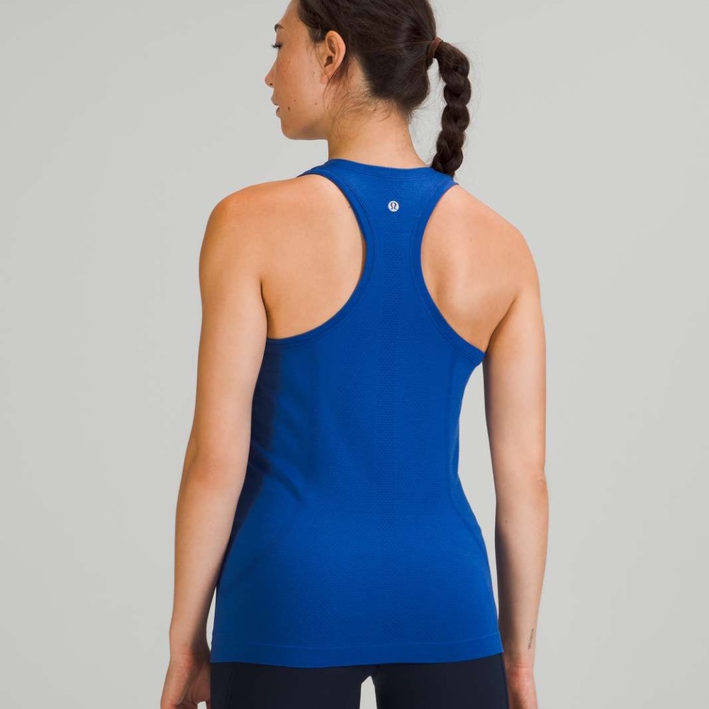 LULULEMON Bright Blue Swiftly Tech Stride Tank 8